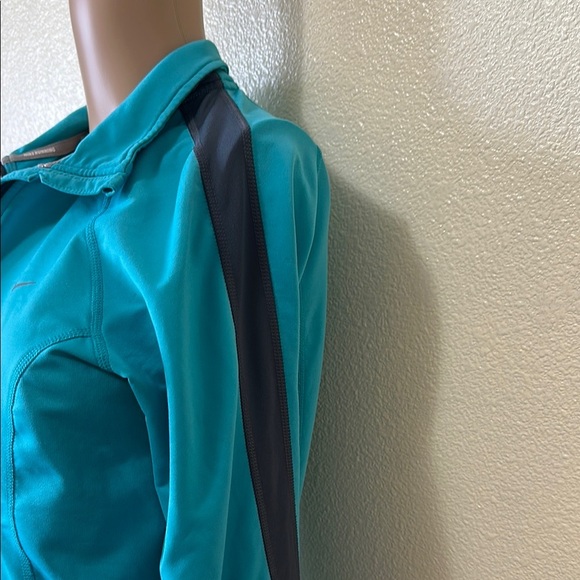 Nike Blue Relaxed Fit Polo Sweatshirt - Picture 3 of 7